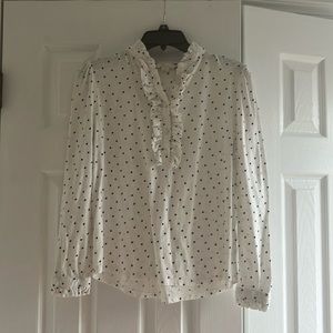 BODEN polka dot top